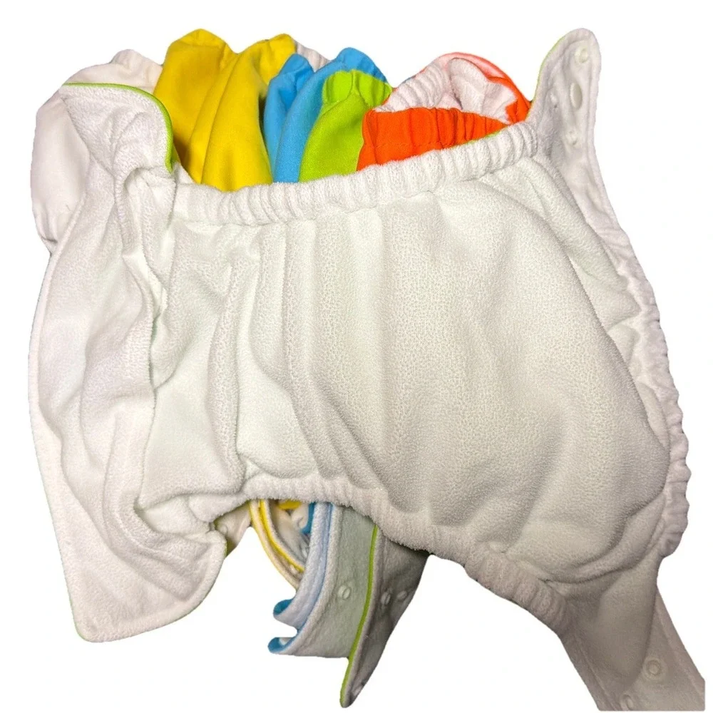 Charlie Banana OS Cloth Diapers‎ Lot 12 Covers No Inserts Fun Bright Colors EUC